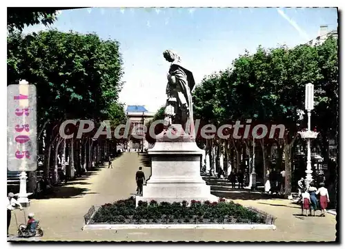 Cartes postales moderne Beziers Statue Paul Riquet