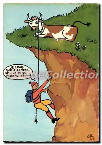 Cartes postales moderne Je Crois Que J'Ai Trouv� Une Prise vachement bonne