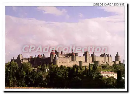 Cartes postales moderne Carcassonne Vue Generale Des Flancs Sud Et Ouest