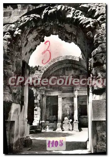 Moderne Karte NIMES Temple De Diane