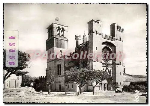 Cartes postales moderne Beziers La Cathedrale Saint Nazaire