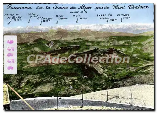 Cartes postales moderne Mont Ventoux Sommet