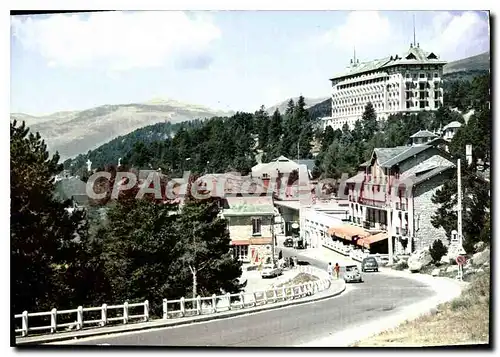 Moderne Karte Font Romeu Vue Generale