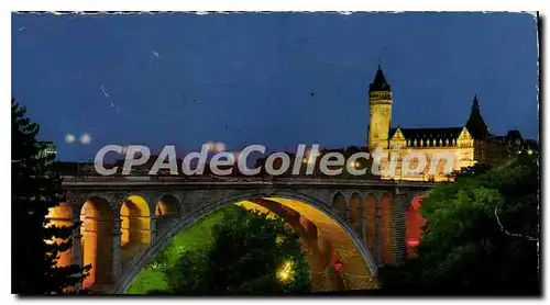 Cartes postales moderne Luxembourg La Nuit
