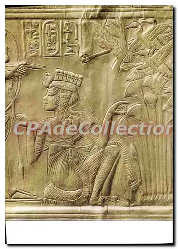 Cartes postales moderne Toutankhamon Ankhesenamon A La Chasse Au Canard