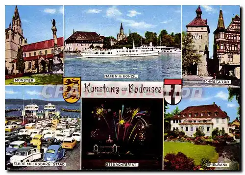 Cartes postales moderne Konstanz Am Bodensee