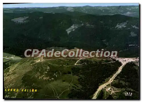 Moderne Karte Vue Aerienne Sur Le Grand Ballon Et La Chaine Des Vosges