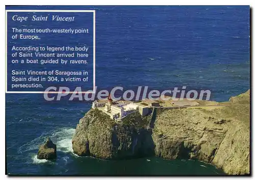 Cartes postales moderne Cabo De Sao Vicente Sagres Algarve