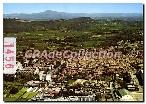 Moderne Karte Bagnols Sur Ceze Vue Aerienne