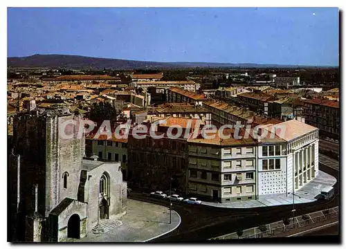 Moderne Karte Tarascon Vue Generale Prise Du Chateau Du Roi Rene