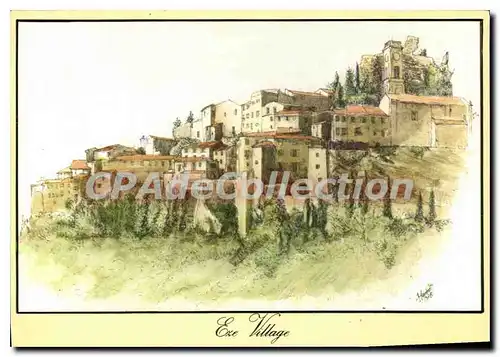 Cartes postales moderne Eze Village