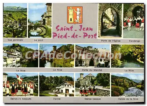 Cartes postales moderne St Jean Pied De Port