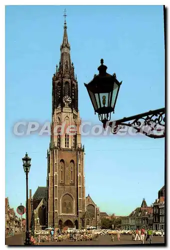 Moderne Karte Delft Holland