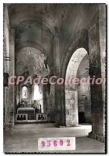 Cartes postales moderne La Malene Interieur De I'Eglise Romane