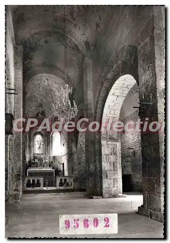 Moderne Karte La Malene Interieur De I'Eglise Romane