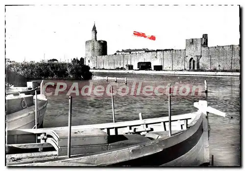 Moderne Karte Aigues Mortes Les Remparts Et La Tour De Constance