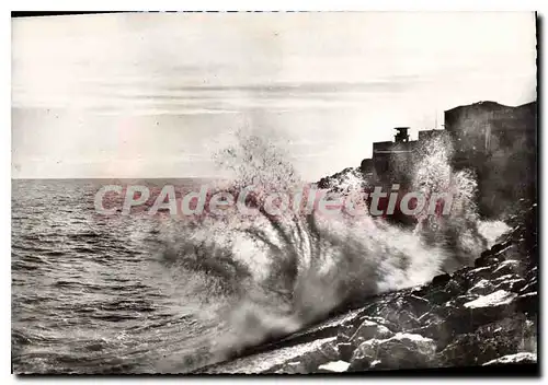 Cartes postales moderne Sete Un Coup De Mer Au Pied Du Fort Richelieu