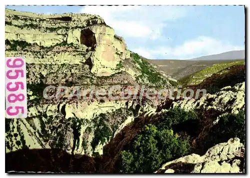 Moderne Karte Les Gorges De La Nesque Le Rocher De Cire