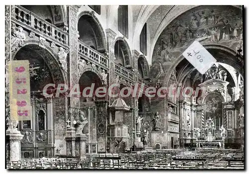 Cartes postales moderne L'Isle Sur Sorgue Interieur De I'Eglise