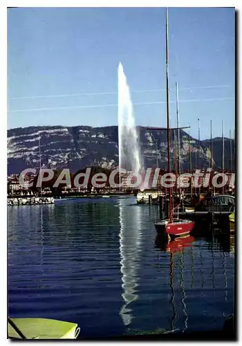 Cartes postales moderne Geneve Le Jet D'Eau