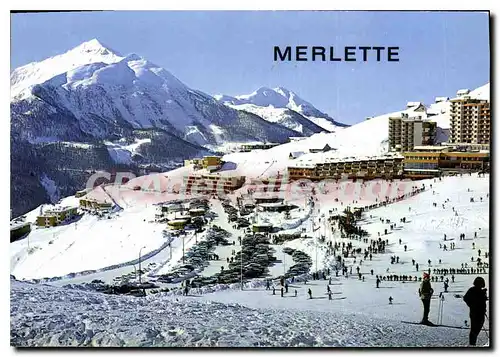 Cartes postales moderne Les Hautes Alpes Orciere Merlette Vue sur la Station