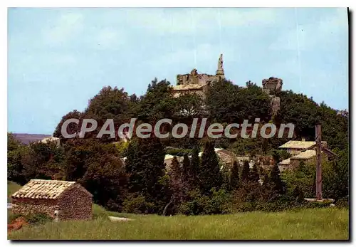 Moderne Karte Les Environs De Bagnols Sur Ceze Le Charmant Petit Village De Sabran