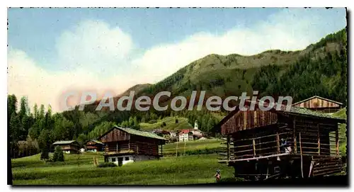 Moderne Karte Paysage montagne