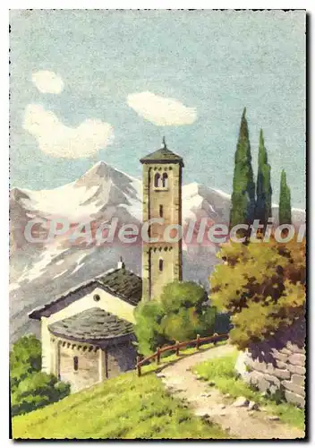 Moderne Karte Paysage montagne