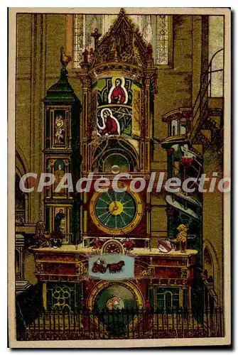 Cartes postales moderne L'Horloge Astronomique de la Cathedrale Strasbourg