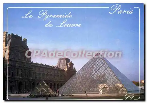 Cartes postales moderne Paris Et Ses Merveilles La Pyramide Du Louvre