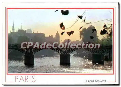 Cartes postales moderne Paris La Seine au Pont des Arts