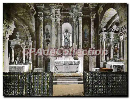 Cartes postales moderne Coustouges Interieur de l'Eglise Romane l'Abside