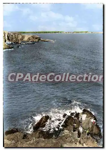 Cartes postales moderne La Cote Vermeille Rochers et Vagues
