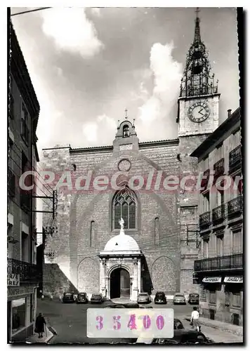 Moderne Karte Perpignan Le Clocher de la Cathedrale Saint Jeor