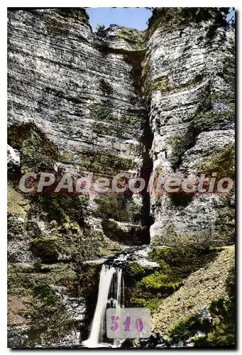 Moderne Karte Les Cevennes Touristiques Massif de L'Aigoual