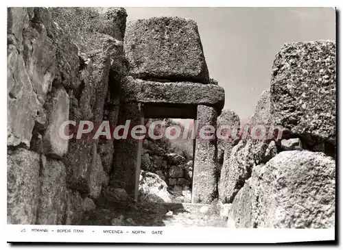 Cartes postales moderne Mycenae North Gate