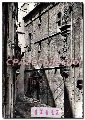 Moderne Karte Pezenas Une Vieille rue