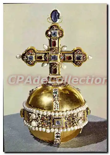 Cartes postales moderne Kunsthistorisches Museum Weltliche Schatzkammer The orb of emperor mathais the imperial orb of A