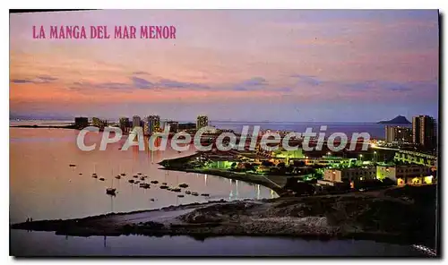 Cartes postales moderne La Manga Del Mar Menor Atardecer Crepuscule Dusk Abenddammerung