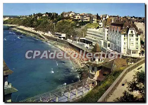 Cartes postales moderne Granville La Plage et le Normandy