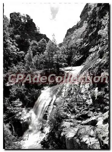 Cartes postales moderne Le Roussillon L'Abbaye de Saint Martin du Canigou La Cascade