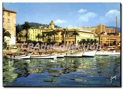 Moderne Karte Ajaccio Le Quai de Plaisance l'Hotel de Ville