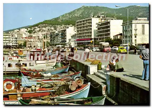 Moderne Karte Kavala Vue Partielle