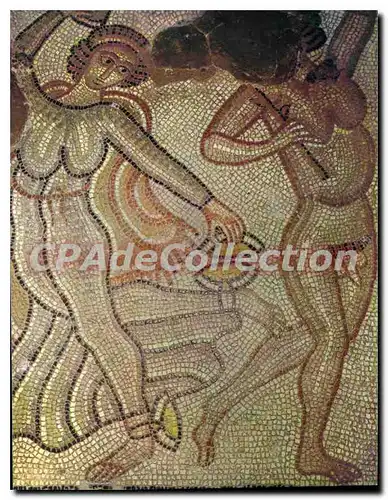 Cartes postales moderne Mosaie Map Medals