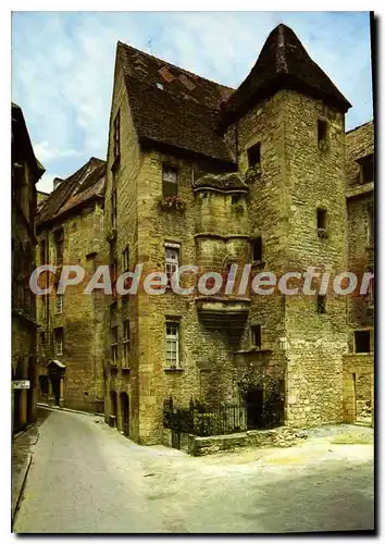 Moderne Karte Sarlat Dans La Cite Medievale