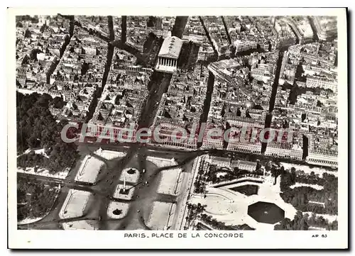 Cartes postales moderne Paris Place De La Concorde