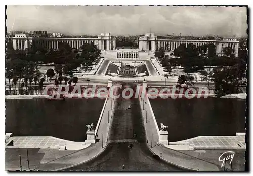 Cartes postales moderne Paris Et Ses Merveilles Le Pont D'Iena Et Le Palais De Chaillot