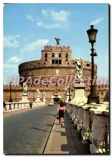 Cartes postales moderne Roma Ponte Castol Bridge And St Angelo Castio