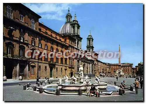 Moderne Karte Roma Plazza Navona