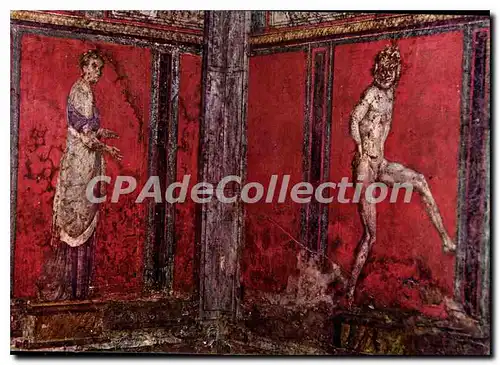 Moderne Karte Pompei Villa Dei Misteri Sacerdotessa